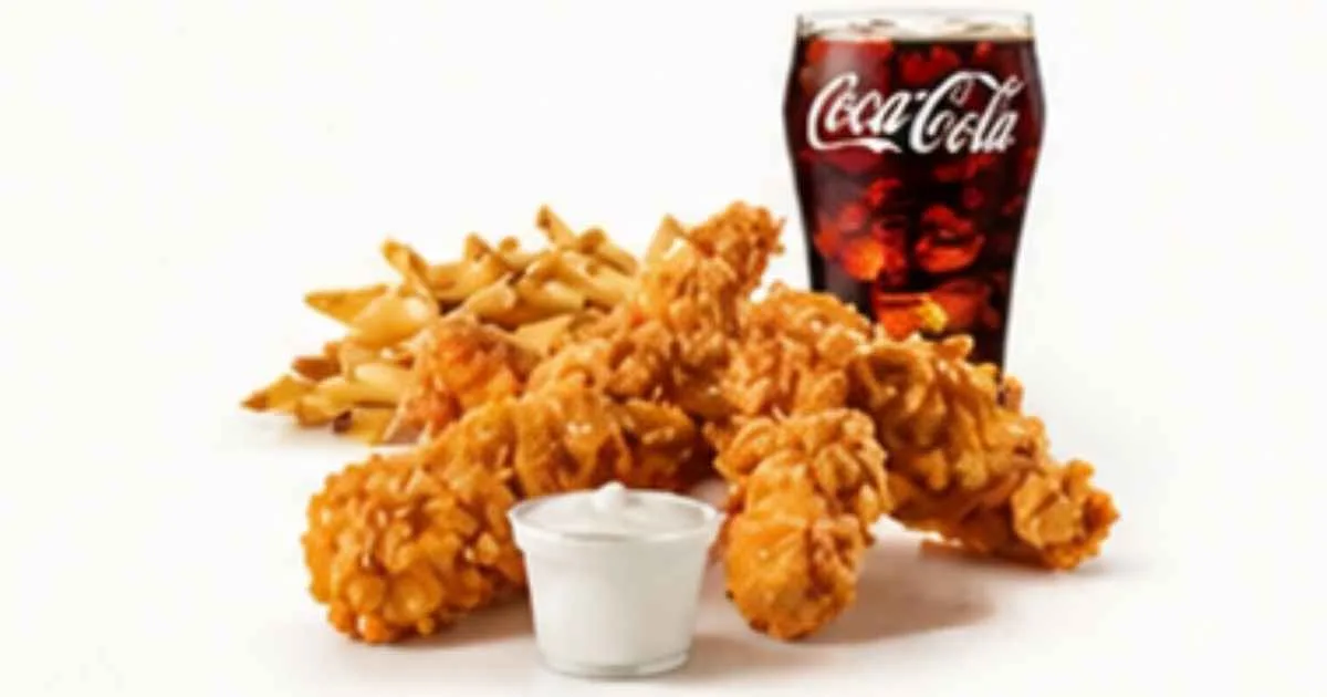 3 Piece Hand-Breaded Chicken Tenders Combo