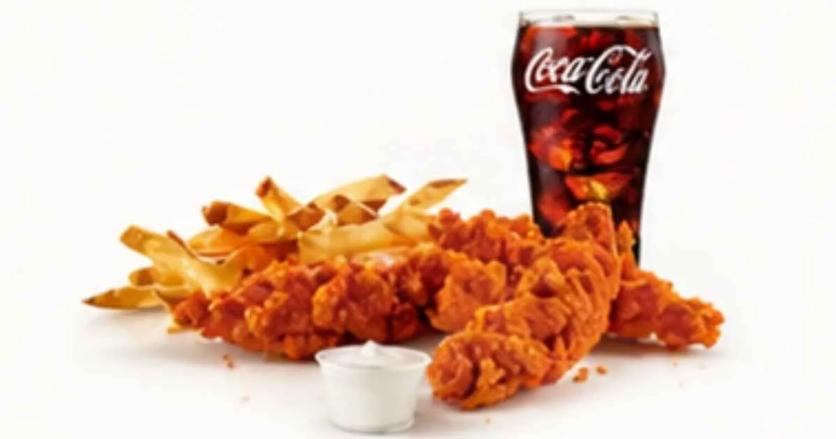 3 Piece Spicy Chicken Tenders Combo