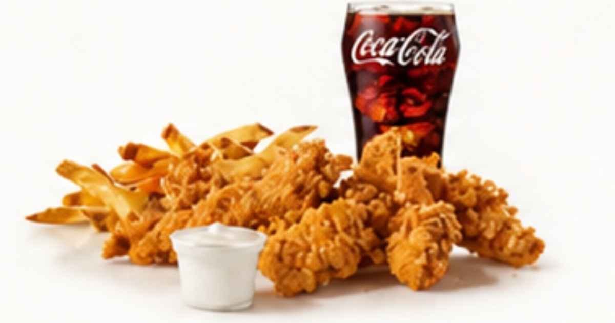 5 Piece Hand-Breaded Chicken Tenders Combo