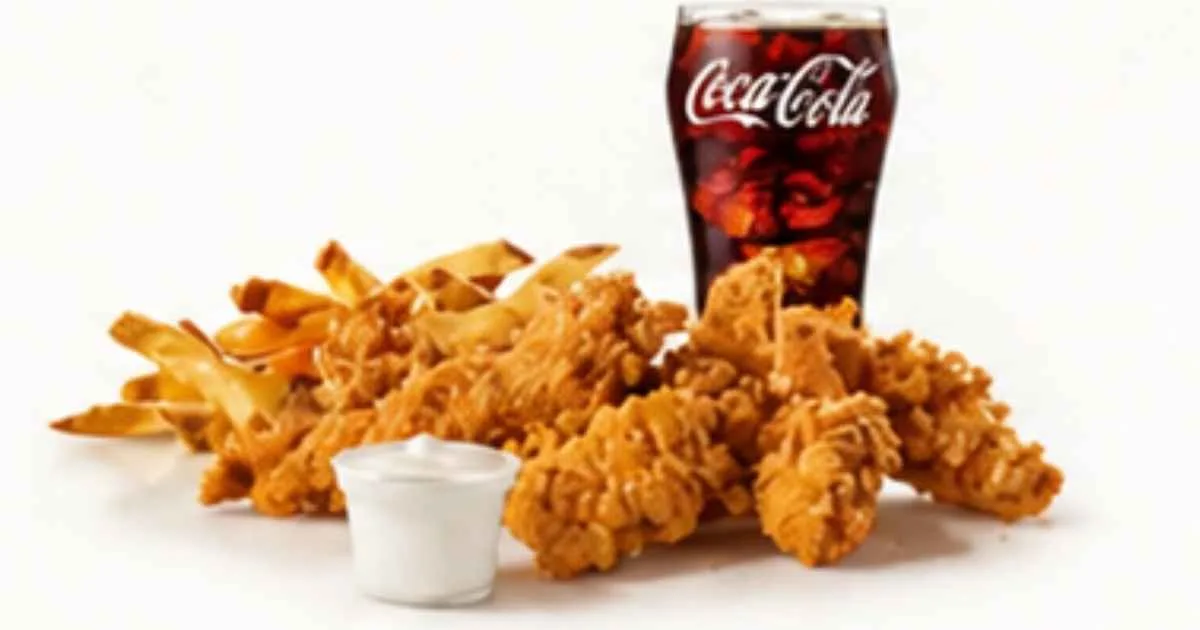 5 Piece Hand-Breaded Chicken Tenders Combo