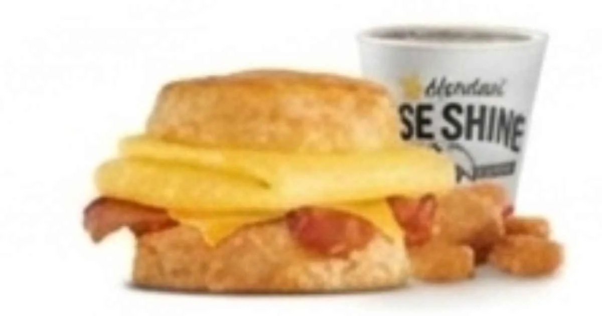 Bacon Egg & Cheese Biscuit Combo