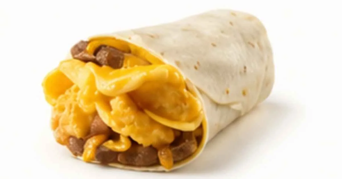 Homestyle Sausage, Egg & Cheese Breakfast Burrito