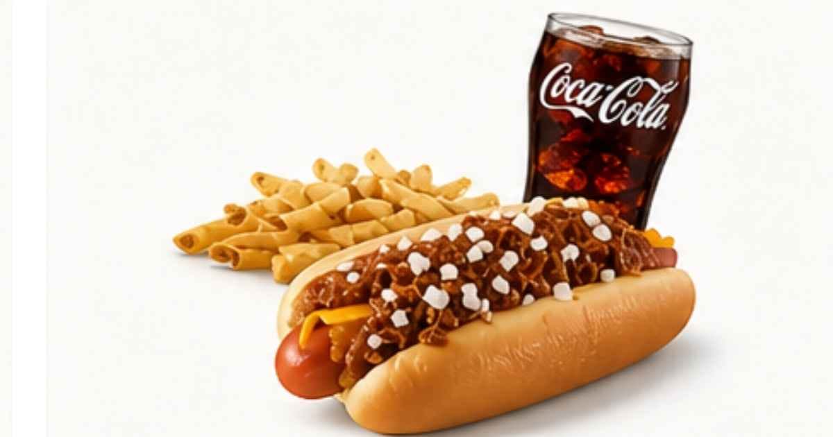 Jumbo Chili Dog Combo