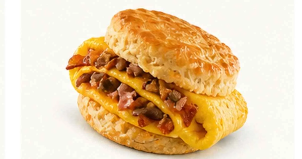 Loaded Omelet Biscuit