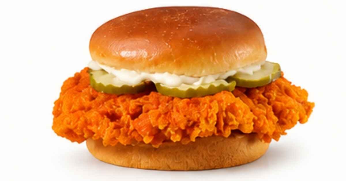 Nashville Hot Hand-Breaded Chicken Sandwich