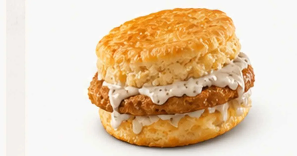 Pork Chop 'N' Gravy Biscuit